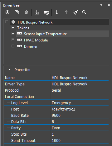 HDL Buspro Driver